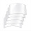 5 Pcs Sandblasting Hood Replacement Lens Clear Vis 1