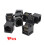 Gino 9 Pcs Unshielded RJ45 8P8C Network Modular PCB Connector Jacks Black 1