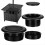 Patio Table Umbrella Hole Ring Plug Cap Set for Ou 9