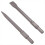 2pc 1-3/16 Inch Hex Chisel Set with Point & Flat C 7