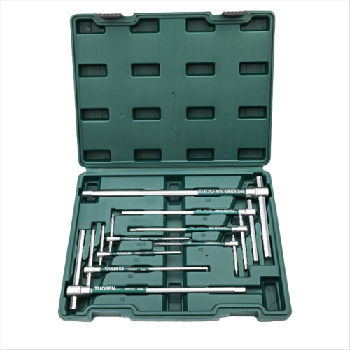 TUOSEN 8pc T-Handle Hex Wrench Key Spanner with So 1