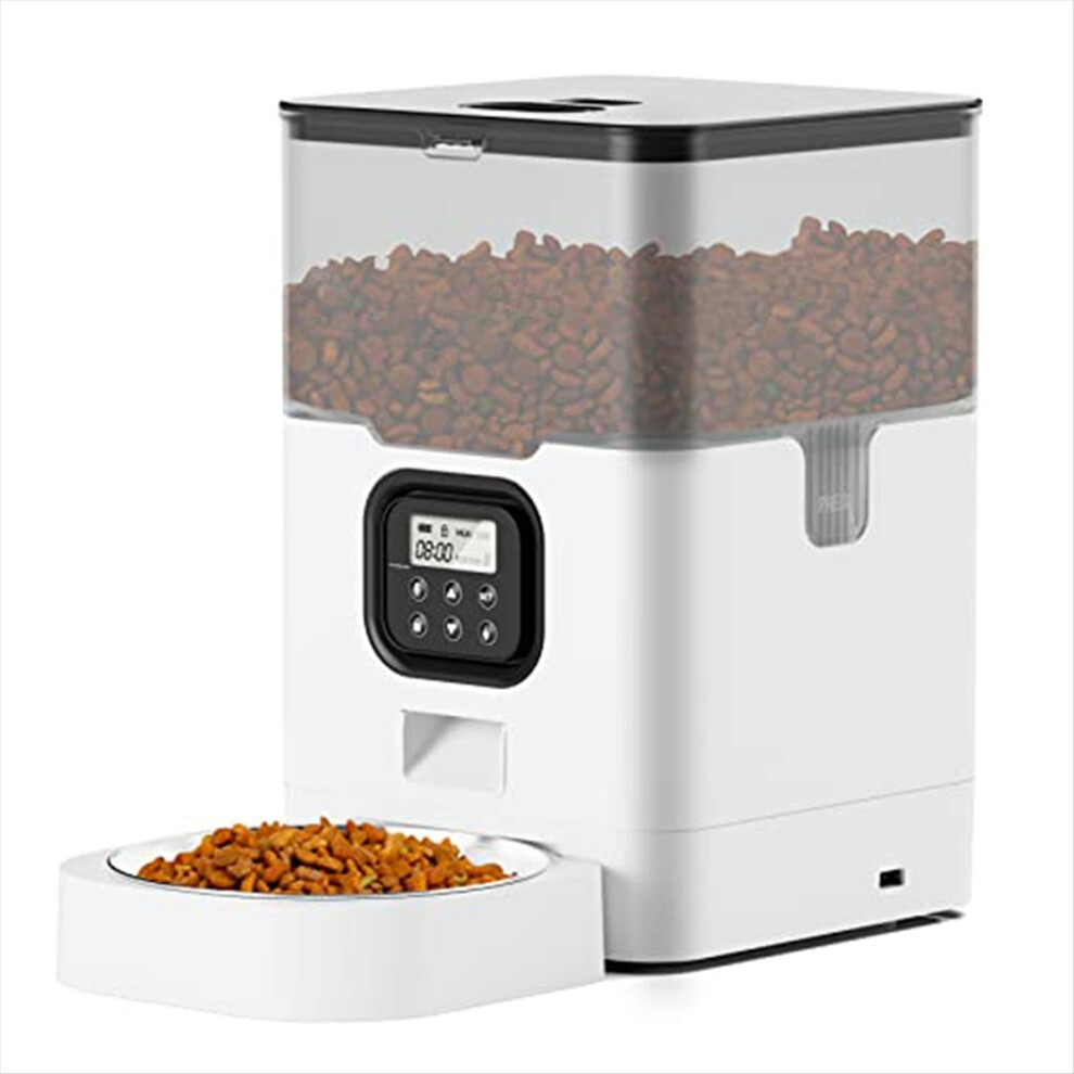 Pet Feeder Dry Food Dispenser Automatic Intelligen 4853666926124