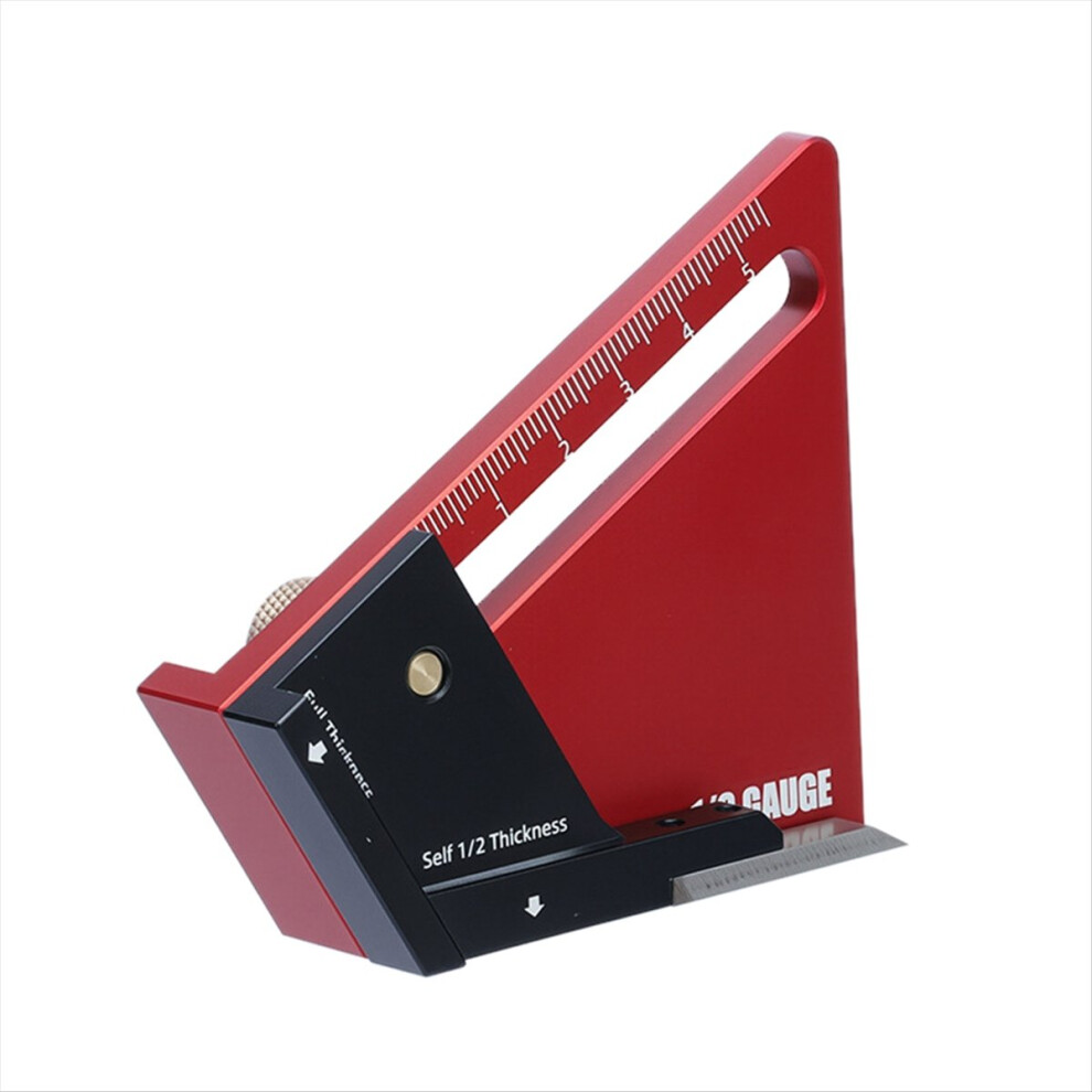 Center Finder Woodworking Marking Gauge Aluminum P 4853666944395