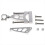 Steering Damper Mounting Bracket for CB400 VTEC 1 1