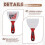 3Pcs Stainless Steel Putty Knife Wall Plastering 6
