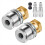 Air Chuck 2 Pack, Heavy Duty Closed Flow Lock on T 2