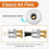 Air Chuck 2 Pack, Heavy Duty Closed Flow Lock on T 5