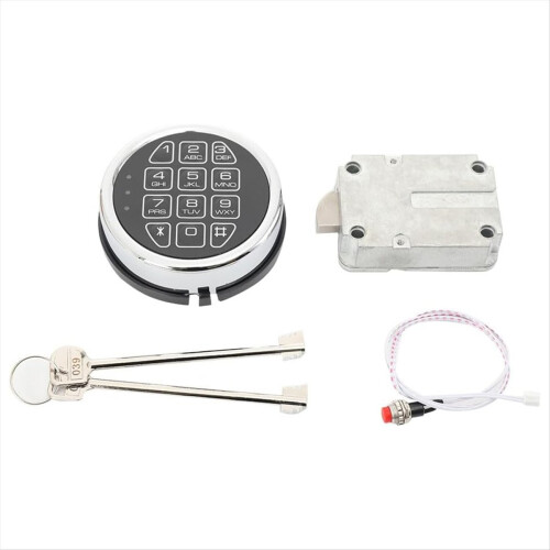 Replacement Electronic Safe Lock with Solenoid & 2