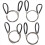 8Pcs PVC Pipe Cable Saw Stainless Steel Wire Cutte 5