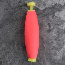20 Pieces Fishing Bobbers Weighted Foam Snap on Fl