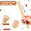 6 Pcs Unfinished Mini Baseball Bat Unpainted Small 3