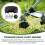 Speed Feed 400 Trimmer Head Cap and Spring Kit,for 6