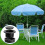 2 Pcs Inch Parasol Umbrella Hole Ring Plug Set, Th 9