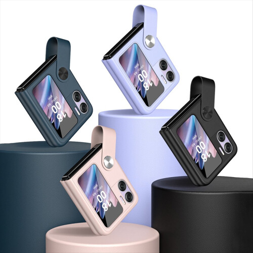 TPU Stand Cover Portable with Hand Strap Mobile Ph 2