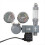 CO2 Regulator Dual Meter Solenoid Valve Foam Recor 2