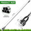 Wheel Rotary Edger Lawn Tool, 66.7Inch Manual Edge 4