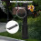 2PCS Heavy Duty Iron Mailbox Mounting Brackets Fix 8
