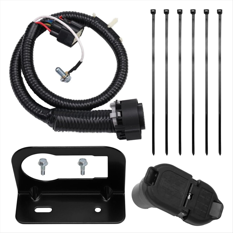 Trailer Hitch Tow Wiring Harness Connector Kit For 4853666941233