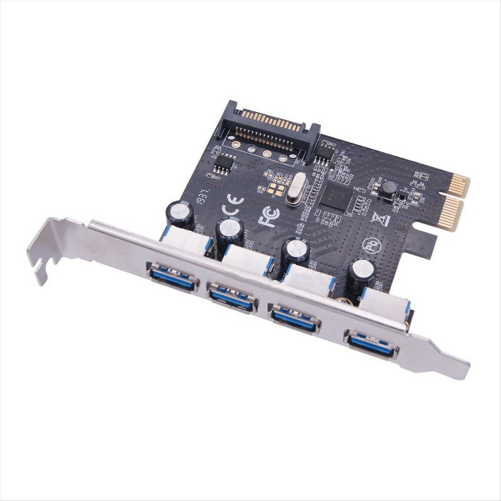 Pci-E To Usb 3.0 Expansion Card 4 Port Pcie Usb3.0 4853666972091