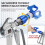 Airless Paint Sprayer 360 Degree Fan Pivot Rotatio 5