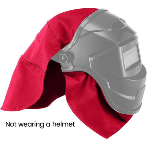 2Pcs Welding Helmet Cover and Bib Set, Accessories 2