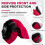 2Pcs Welding Helmet Cover and Bib Set, Accessories 4
