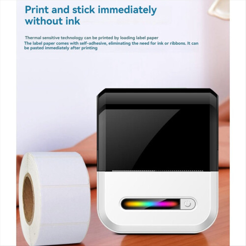 Mini Portable Printer Thermal Printing Sticker Poc 2