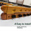 Wood Snooker Rod Hanging Bracket Wall-Mounted 6-Sl 6
