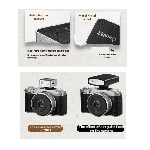 ZF08 Mini Retro Flash Universal Hot Shoe for XT5 2