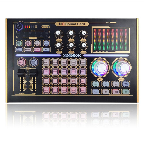 N8 Professional Recording Sound Card Bluetooth PC 1