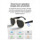 W100C Smart AI Translation Glasses Multilingual Vo 4