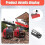 2 PCS Power Distribution Block, 150A 12V DC Profes 5