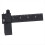 Equidistant Parallel Scriber, Adjustable Equidistant Writing Ruler Black 3