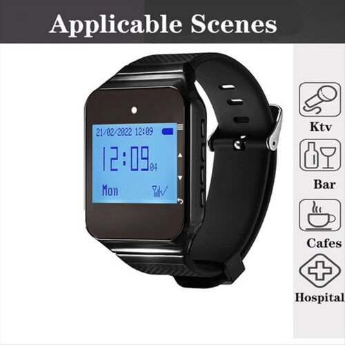 Wireless Restaurant Pager Calling System with Watc 2
