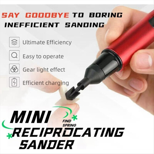 Mini Electric Reciprocating Sander,USB Charging wi 2