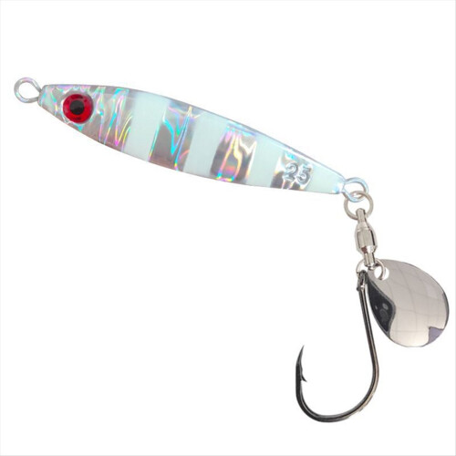 80g Tail Spinner with Hook Artificial Hard Bait fo 1