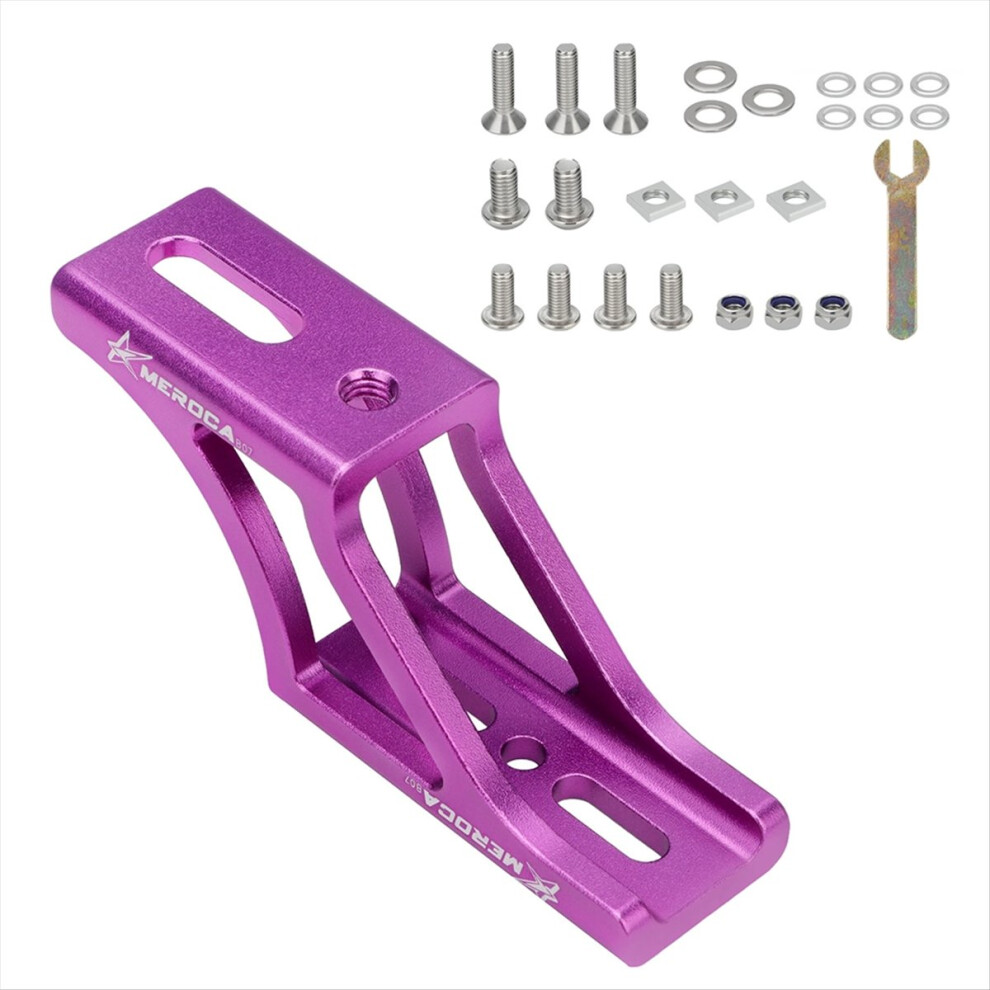 Meroca Bike Bag Carrier Raise Adapter For Brompton Dahon Luggage Carrier Riser Bicycle Mount Holder 4853666969152
