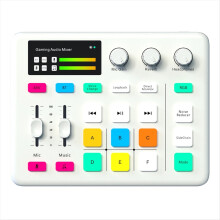 Audio Mixer G1 Tuner Gaming Computer Sound Card RG