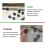 6pcs Rubber Roller Replacement for /Maker 3, Mat G 5