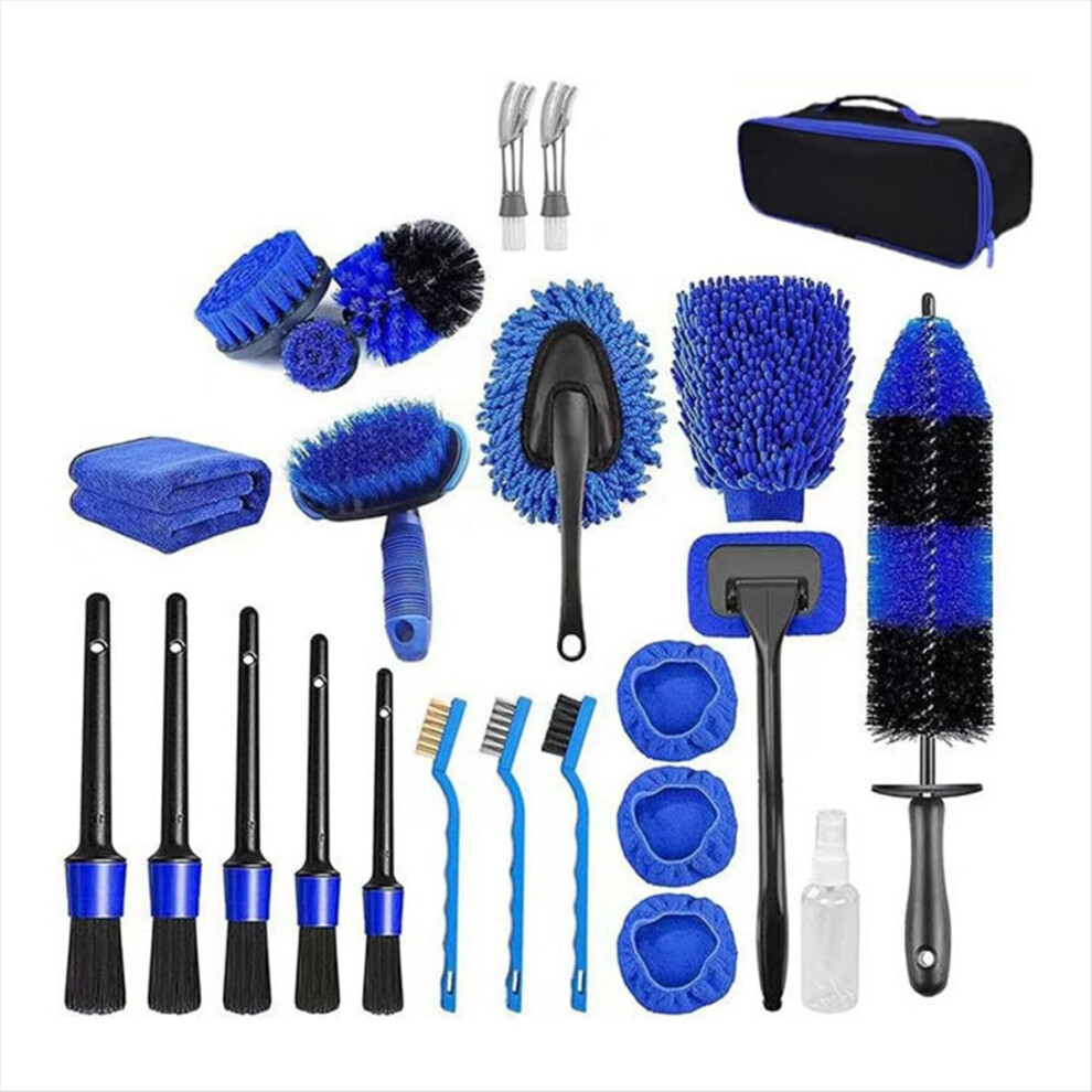 26Pcs Car Detailing Brush Set, Brushes,Car Windshi 4851489651704