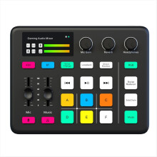 Audio Mixer G1 Tuner Gaming Computer Sound Card RG