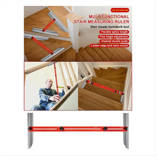 Stair Tread Template Tool Professional Shelf Scrib 2