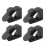 Jack Handle Keeper Shovel Holder Mount, Rubber Cla 1