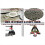 Roller Chain Tools Kit Fits 60 80 100 Roller Chain, Chain Holder/Puller + Breaker/Cutter 10