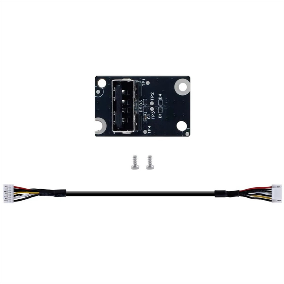 3D Printers Parts Usb Port Board For Bambu Lab H2d 3D Printer Accessories Black 4853666985442