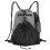 Portable Drawstring Basketball Backpack Mesh Bag F 6