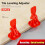 50Pcs New Red Tile Quick Leveler Leveling System L 6