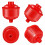 4PCS Disposable Air Water Filters, Mini Filter, 1/ 2