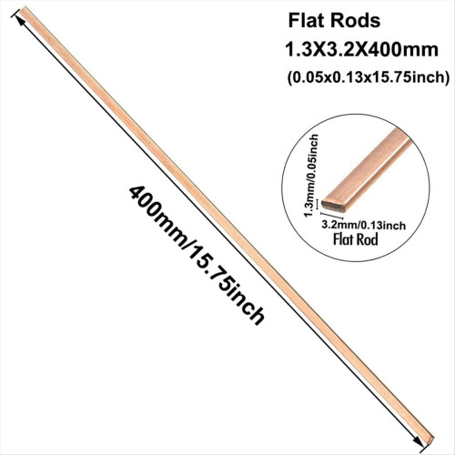 10 Sticks Phosphor Copper Brazing Rods Self Fluxin 2