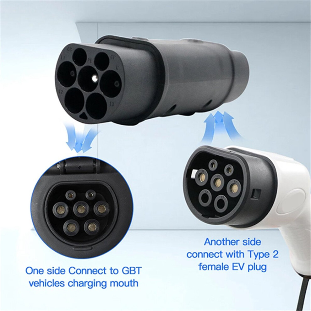 Gbt To Type 2 Ev Charger Adaptor Iec 62196 Gb Chin 4851489662922